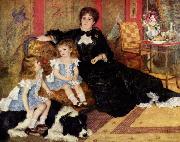 Pierre-Auguste Renoir Mme. Charpentier and her children oil painting